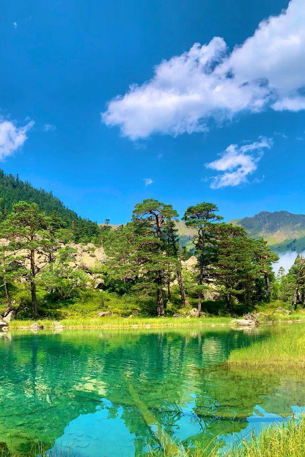 Randonnée facile à Lourdes au Lac de Gaube