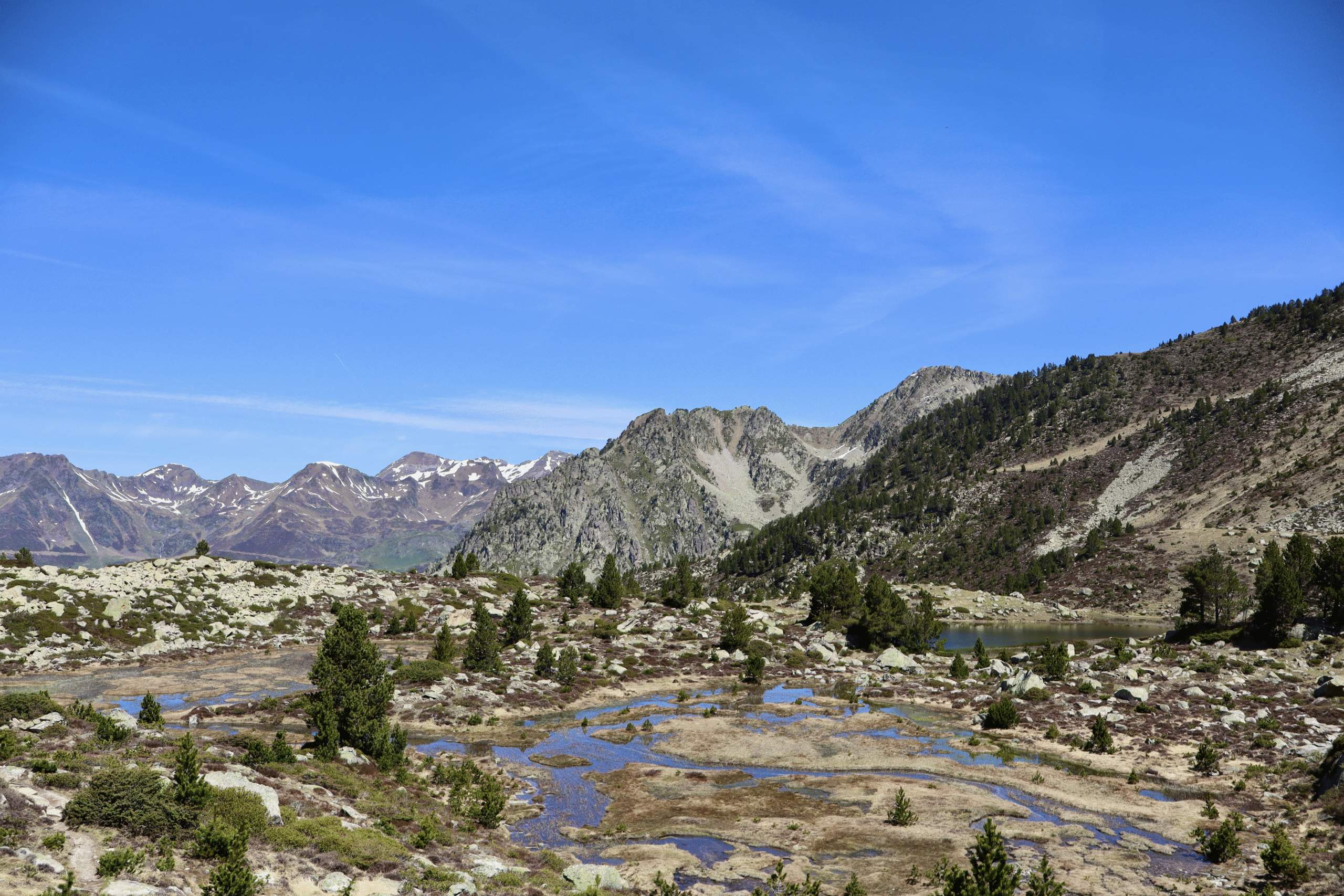 Sentier de randonnée vers le Lac Dets Coubous depuis Barèges