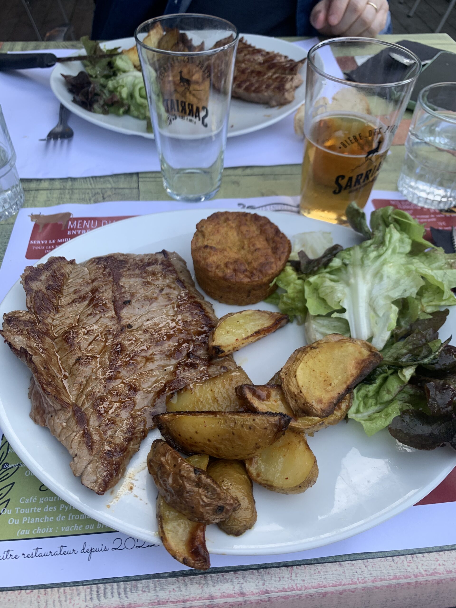 La Table d'Ayzi restaurant bio Argelès-Gazost