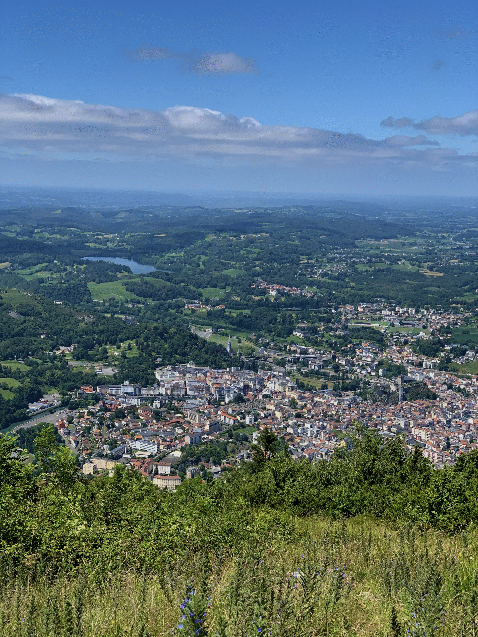 Vue sur Pic du Jer dans les Hautes-Pyrénées